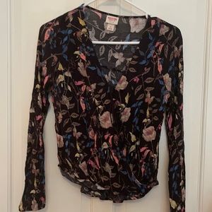 Nice top with wrap front